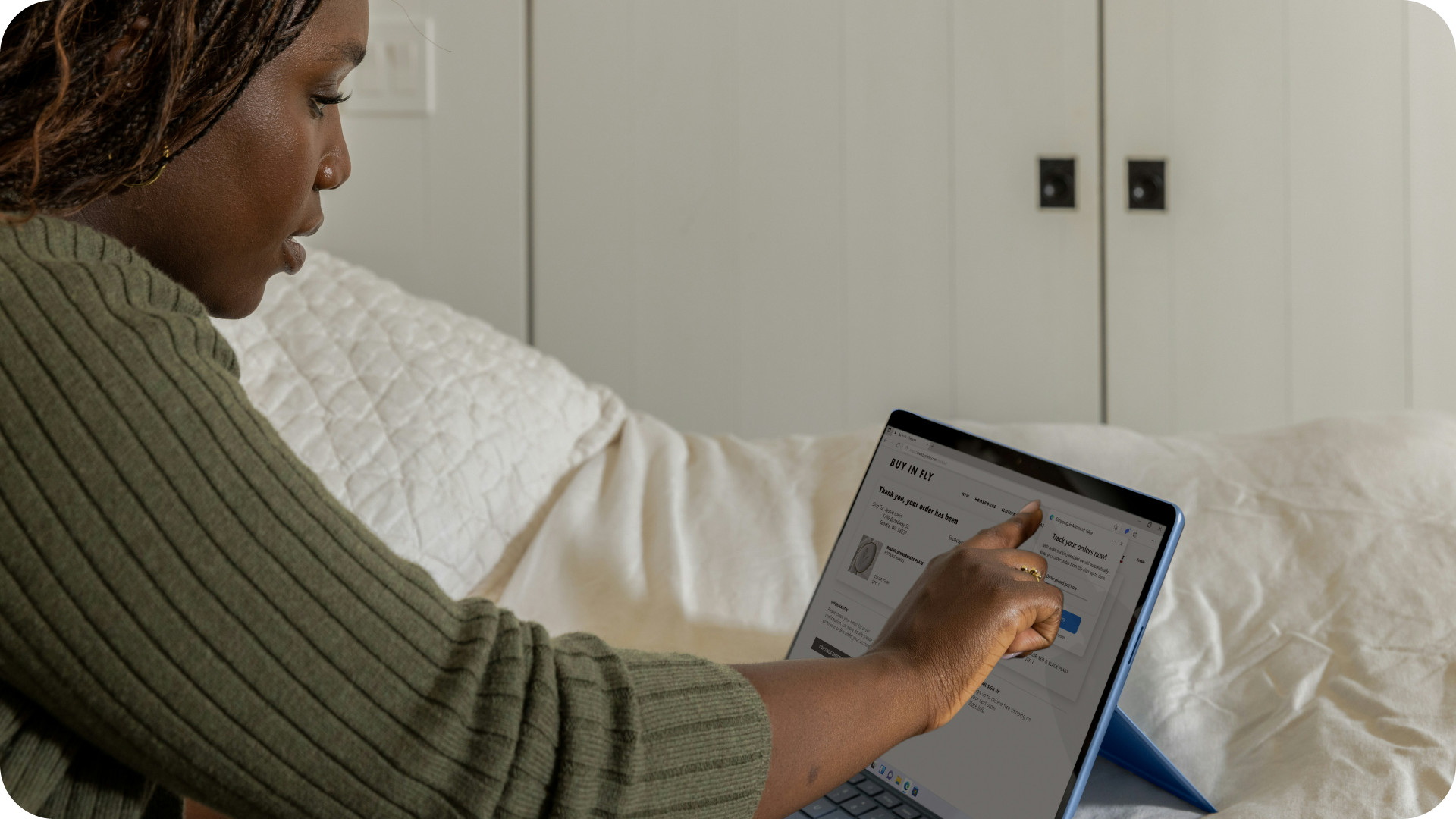 Professional in office